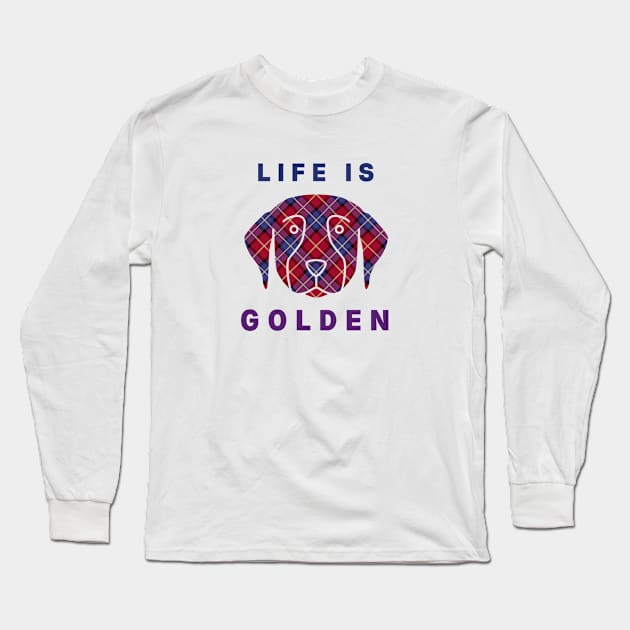 Life is golden Long Sleeve T-Shirt by Mplanet